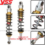 PHUỘC YSS E-Series Wave/Dream/Future (Lò Xo Đen, Ti Vàng)