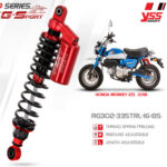 Phuộc YSS Honda Monkey G-Sport (Đỏ Đen)