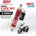 PHUỘC VARIO 160 / CLICK 160 (Lò Xo Đỏ, Bình Dầu Đen)